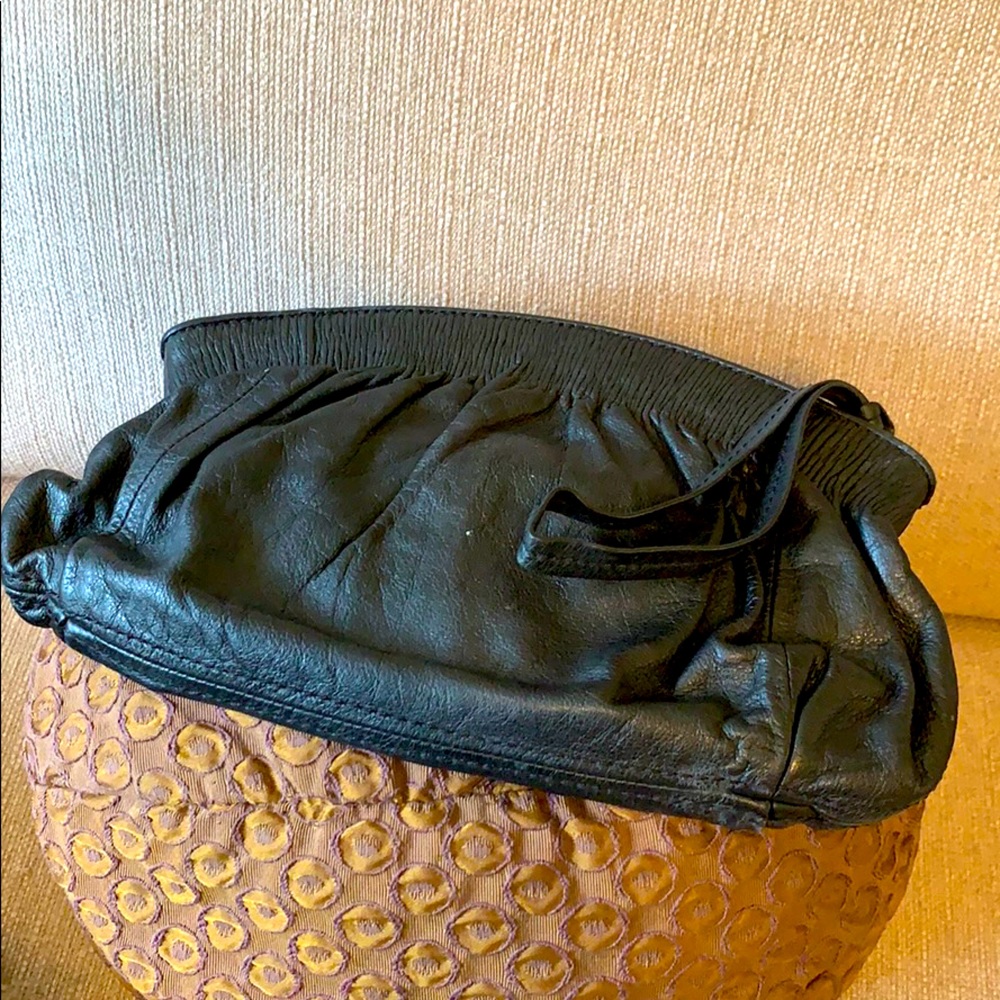 Little leather clutch / wristband